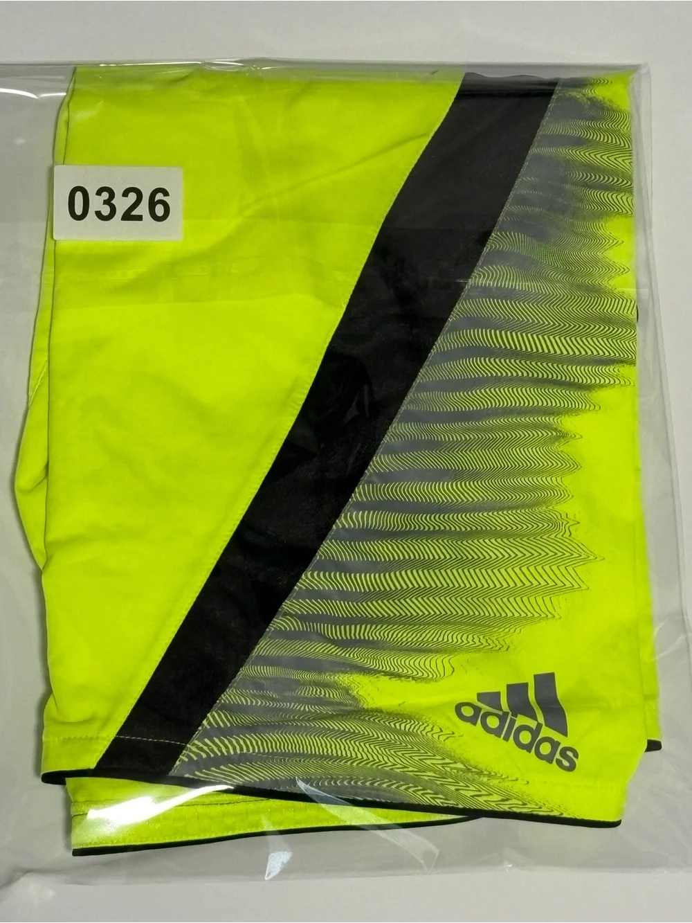adidas Men’s Bolt Yellow Athletic Basketball Shorts